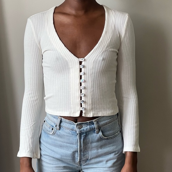 Reformation Tops - The Reformation Gellar Knit Top Size XS